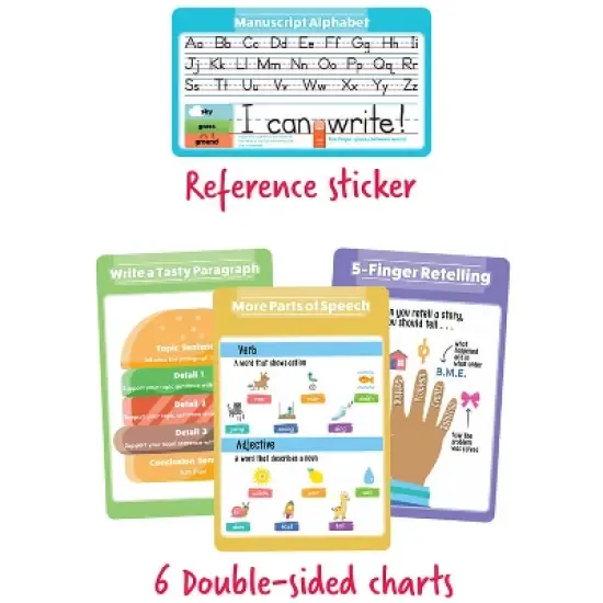 Carson Dellosa Education Be Clever Wherever, Reading & Writing Tool Kit Manipulative, Grade K-2 image {2}