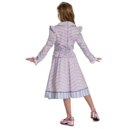 NBCUniversal Girls' Wicked the Musical Glinda Upland Shiz Classic Costume Dress image {1}