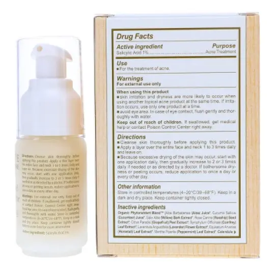 Eminence Acne Advanced Clarifying Hydrator 1.2 oz image {1}