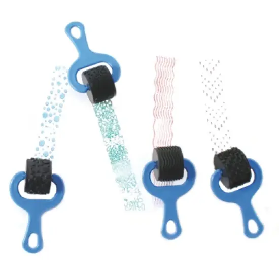 Ready 2 Learn Ready2Learn Heavy Duty Paint and Clay Explorer Rollers, 4 Per Set, 2 Sets image {1}