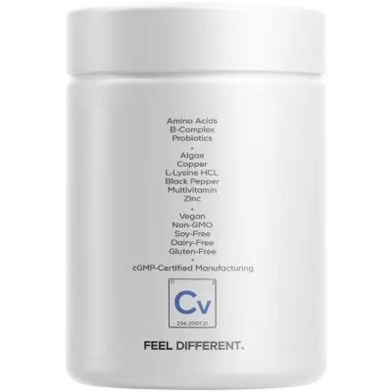 Codeage Codeage Clearface, Pantothenic Acid & Niacin, Skin Vitamins & Botanical Blend, Probiotics - 90ct image {5}