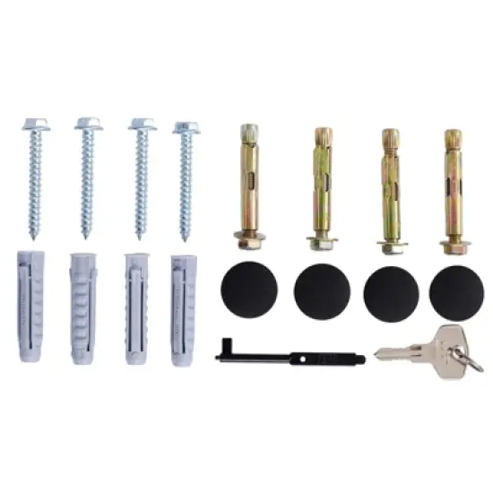 42" Keyless Parcel Drop Box - Galvanized Steel Theft-Proof Package Safe with Anti-Rust Coating & Code Lock, 14x11.3" Secure Delivery Box for Porch image {7}