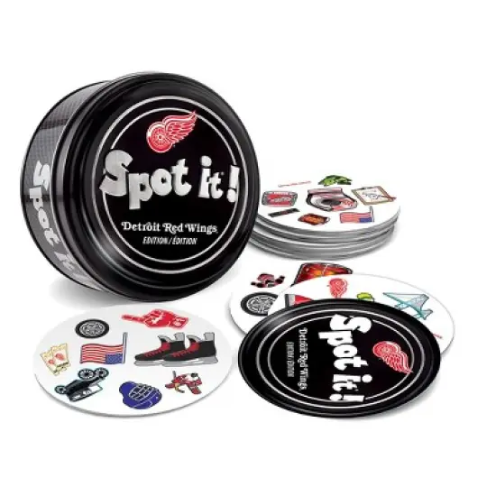 MasterPieces Officially Licensed NHL Detroit Red Wings Spot It Game for Kids and Adults image {2}