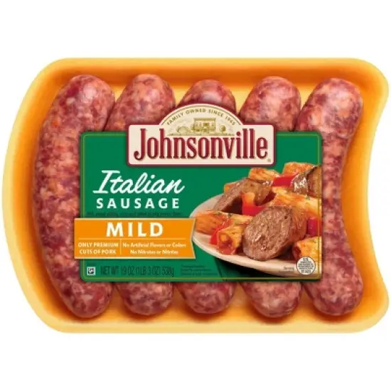 Johnsonville Mild Italian Fresh Sausage Links - 19oz/5ct image {4}