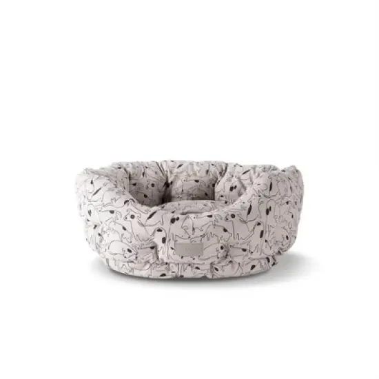 PetShop by Fringe Studio Nosey Spot Round Cuddler Dog Bed image {8}