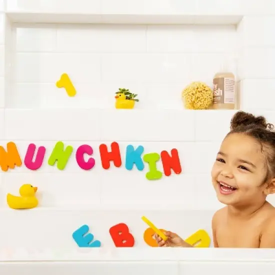 Munchkin Bath Letters and Numbers - 36ct Bath Toy Set image {2}