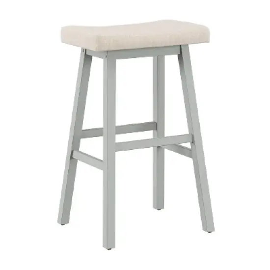 29" Moreno Backless Non Swivel Barstool - Hillsdale Furniture image {8}