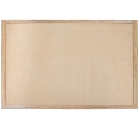 Sunnydaze Cork Bulletin Board with MDF Frame and Pushpins - 47.25" x 35.5" image {10}