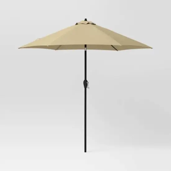 9'x9' Patio Market Umbrella - Black Pole - Room Essentials&trade; image {11}