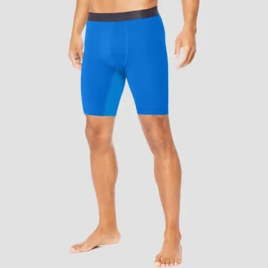 Hanes Sport Men's 9" Performance Compression Shorts image {1}