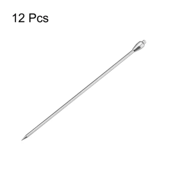 Unique Bargains Stainless Steel Durable Rust Resistant Reusable Cocktail Picks image {2}