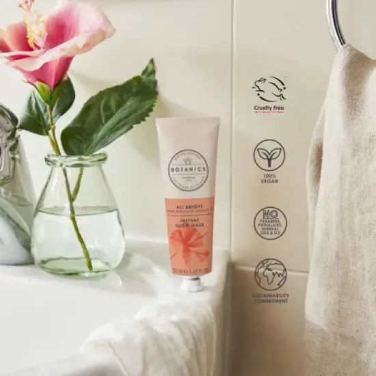 Botanics All Bright Glow Mask - 1.69 fl oz image {5}