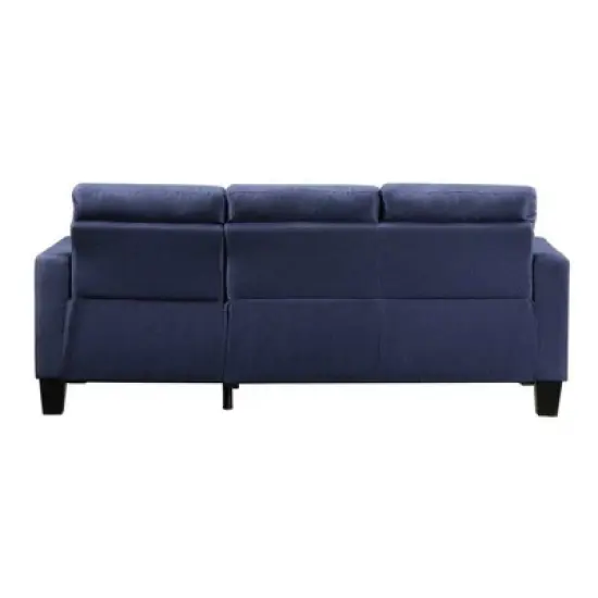 81" Earsom Sofa Blue Linen - Acme Furniture image {7}
