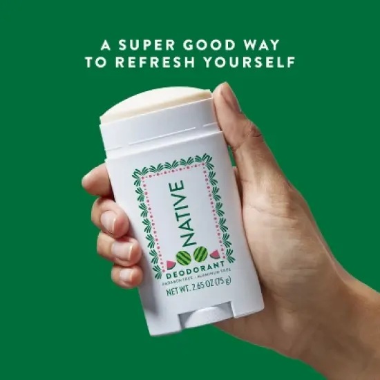 Native Deodorant for Women & Men - Limited Edition Jarritos - Watermelon - 2.65oz image {4}