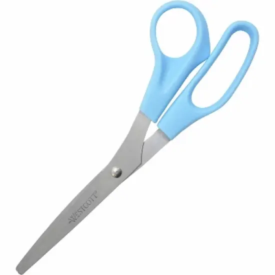 Acme All Purpose Scissors 8" Straight Blue 13151 image {1}