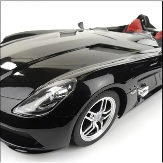 Ready! Set! Go! Link 1:12 RC Mercedes-Benz SLR Radio Remote Control Licensed Model Car - Black & Silver image {3}