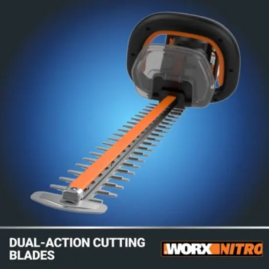 Worx Nitro WG286.9 40V Power Share 24" Cordless Hedge Trimmer (Battery & Charger Not Included) image {2}