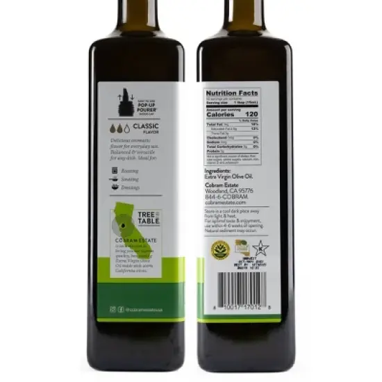 Cobram Estate 100% California Extra Virgin Olive Oil Classic - 750ml image {2}