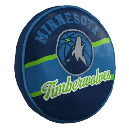 NBA Minnesota Timberwolves 15'' Varsity Cloud Pillow image {3}