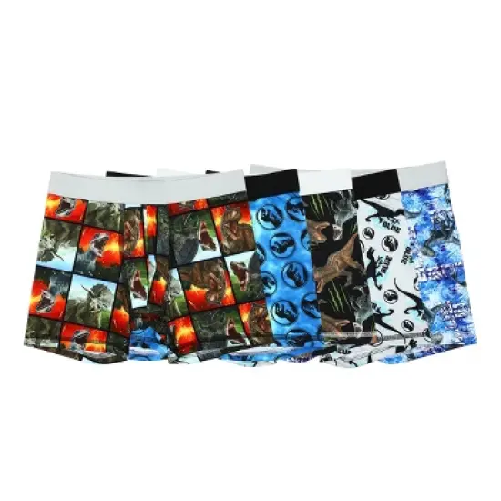 Jurassic World Dinosaurs Multipack Boys Underwear, Boxer Briefs image {9}