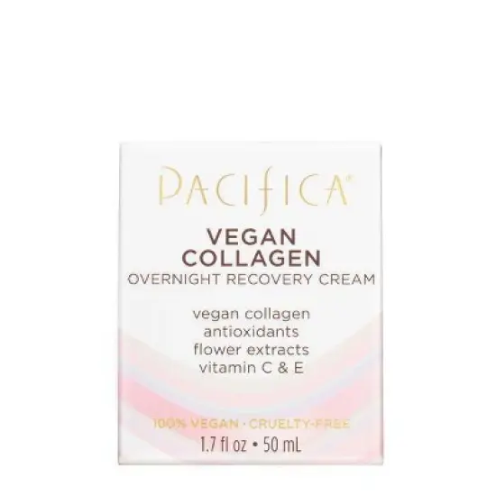 Pacifica Vegan Collagen Overnight Recovery Cream - 1.7 fl oz image {4}