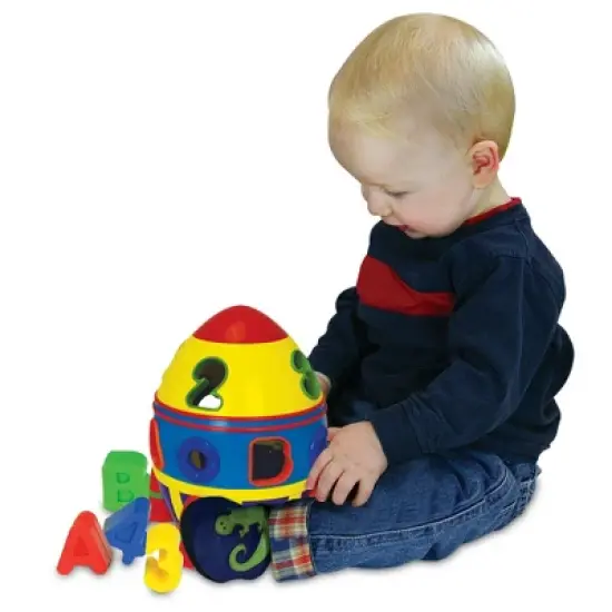 The Learning Journey Rocket Shape Sorter image {2}
