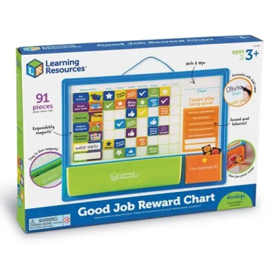 Learning Resources Good Job Reward Chart image {1}
