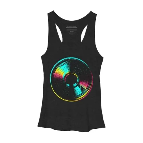 Women's Design By Humans Colors and Music By clingcling Racerback Tank Top image {9}