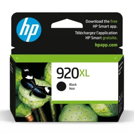 HP 920XL High Yield Single Ink Cartridge - Black (HEWCD975AN): Printer Ink for HP 920 Series image {12}
