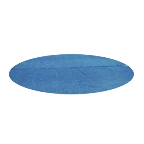 Bestway Flowclear Round Above Ground Solar Pool Cover Only for Pool Water Maintenance of Swimming Pools image {6}