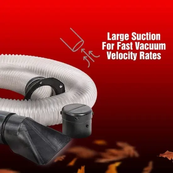 GreatCircleUSA Universal Vacuum Kit - For Our LCE01 Wood Chipper, Taz Wood Chippers, & Earthquake Wood Chippers image {4}