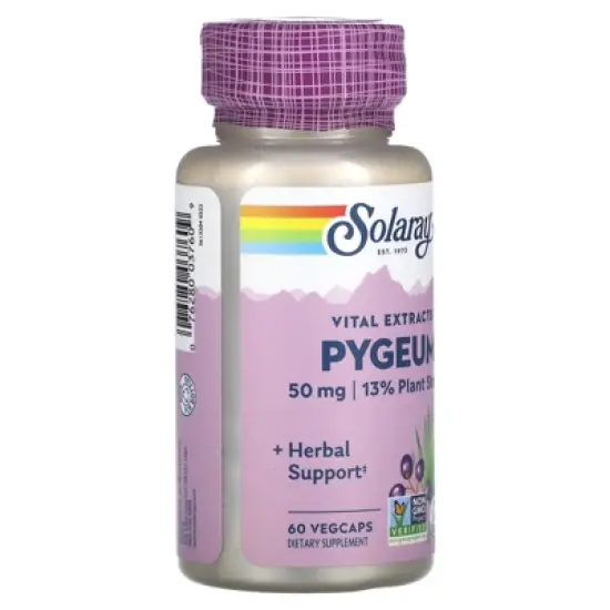 Solaray Pygeum, 50 mg, 60 VegCaps image {4}