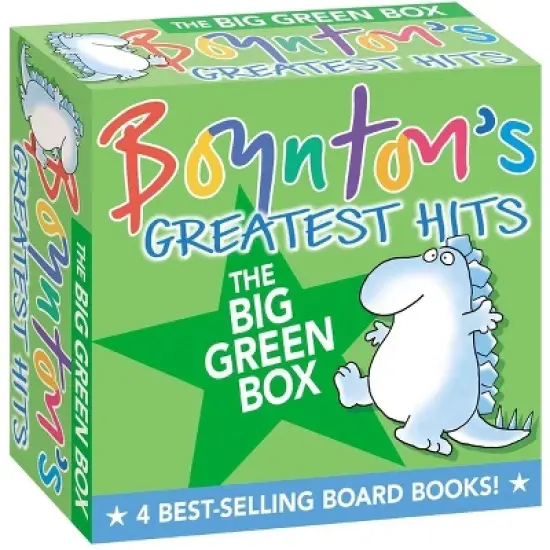 Boynton's Greatest Hits the Big Green Box (Boxed Set) - by  Sandra Boynton (Board Book) image {1}