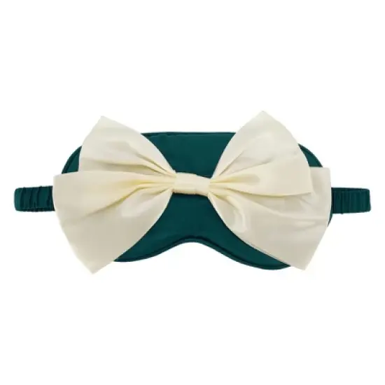 Unique Bargains Breathable Elastic Bow Sleep Mask 1 Pc image {10}