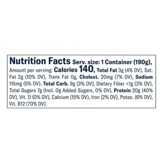 Chobani 20g Protein Cherry Berry Greek Yogurt - 6.7oz image {7}