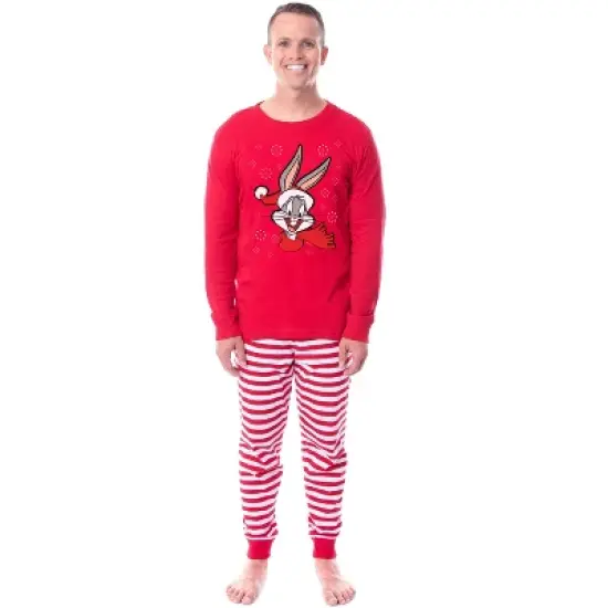 Looney Tunes Bugs Bunny Christmas Tight Fit Family Pajama Set image {1}