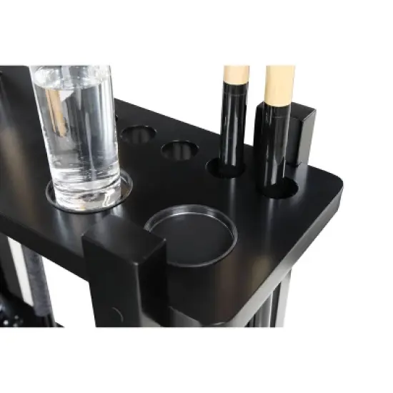 Hathaway Classic Floor Billiard Pool Cue Rack - Black image {3}