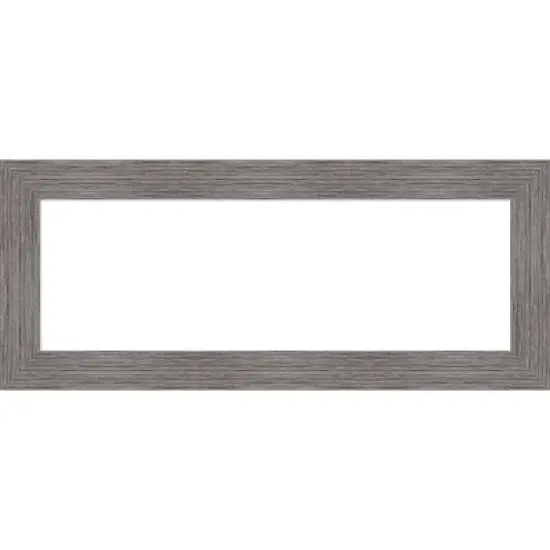 Amanti Art Pinstripe Plank Grey Framed Dry Erase Magnetic Board image {16}
