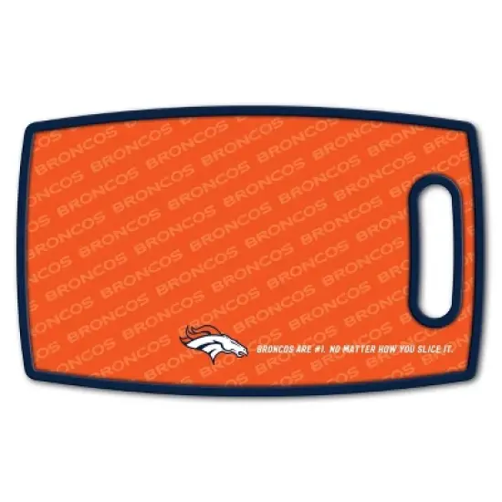 NFL Denver Broncos Logo Series Cutting Board image {1}