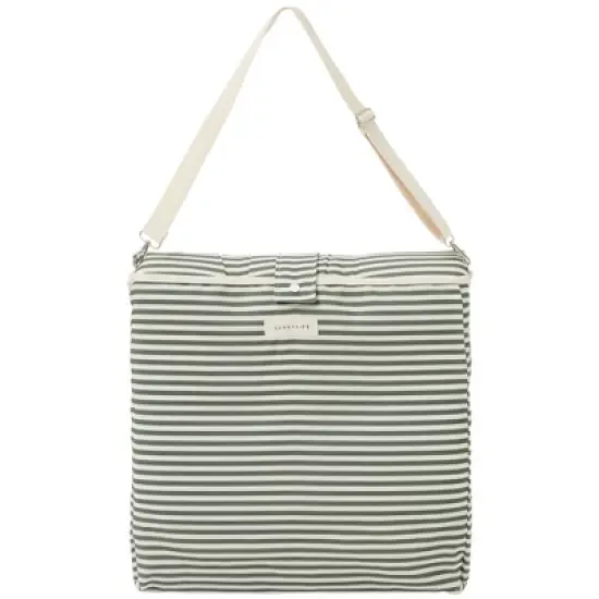 Sunnylife: Reclining Beach Chair - The Vacay Olive Stripe, Adjustable Backrest image {1}