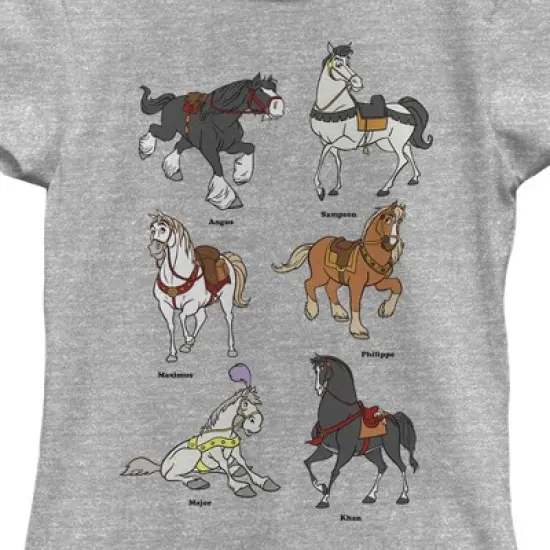 Girl's Disney Favorite Horse Characters T-Shirt image {1}