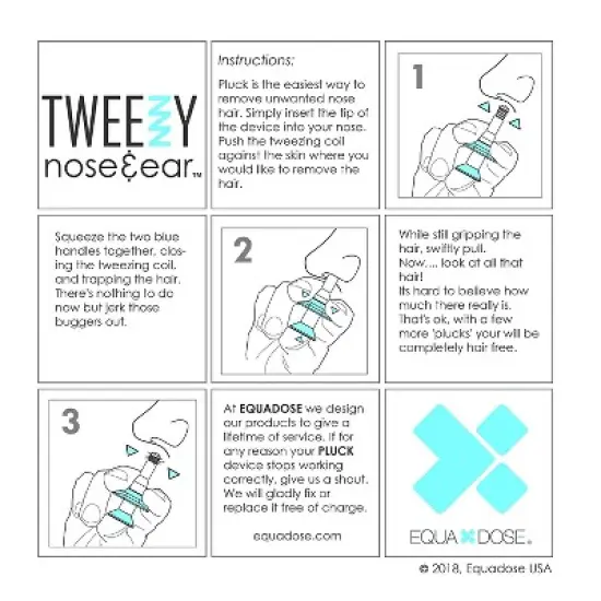 Equadose Tweezy Hair Remover image {6}