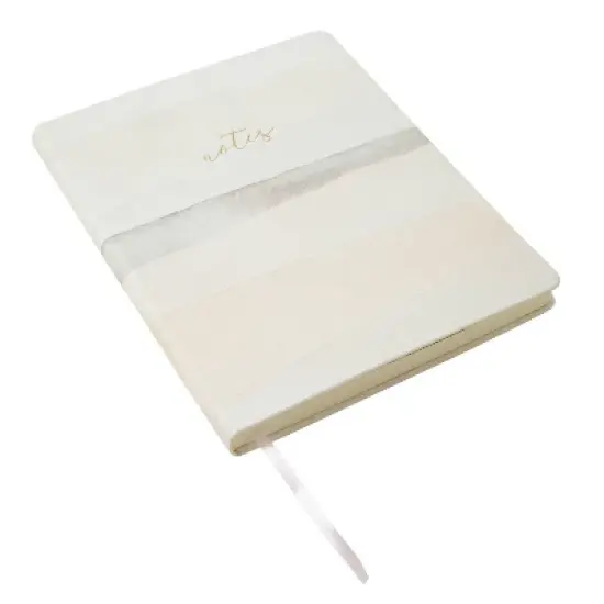 Ruled Journal Soft Layers Suede - Eccolo: Light Pink Hard Cover, Lined Paper, 256 Pages, 7.875 x 10 Inches image {1}