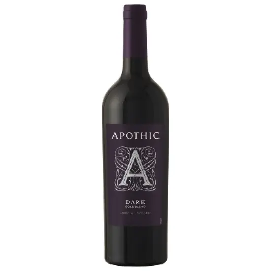 Apothic Dark Red Blend Red Wine - 750ml Bottle image {5}