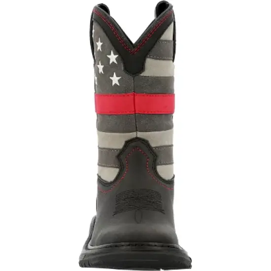 Kids Rocky Red Line Big Kid Western Boot image {2}