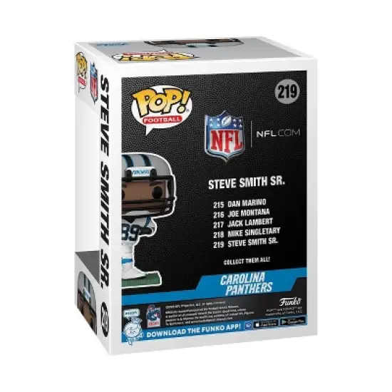 Funko POP! NFL: Legends - Steve Smith Sr. (Carolina Panthers) image {2}