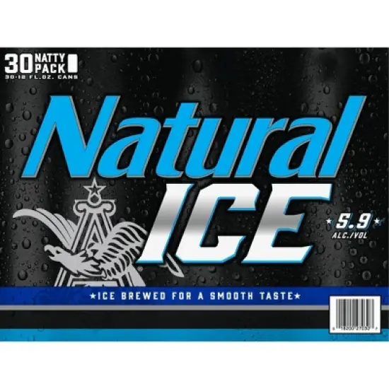 Natural Ice Beer - 30pk/12 fl oz Cans image {5}