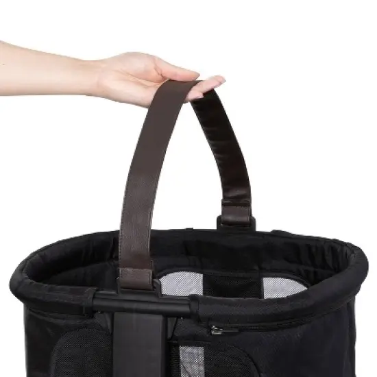 Baby Trend Modular Storage Basket for Morph Single to Double Stroller - Black image {4}