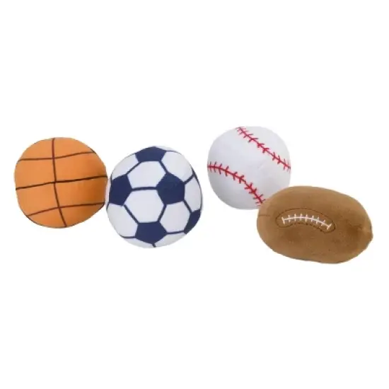 Little Love by NoJo All Star Sports Bag Toy Set - Blue Plush - 5pc image {2}