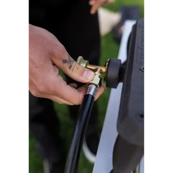 Stansport Single Burner Cast Iron Stove with Regulator Hose image {6}